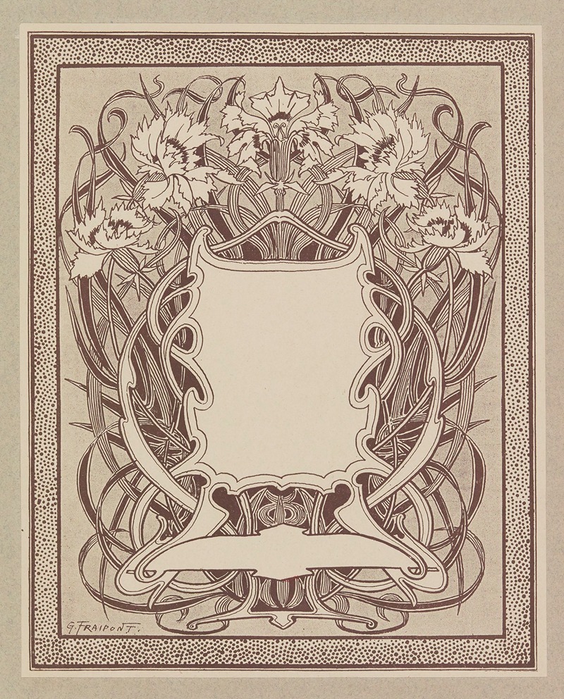 Henri Laurens (Editor) - Compositions ornementales pour le cuir et la pyrogravure Pl.25