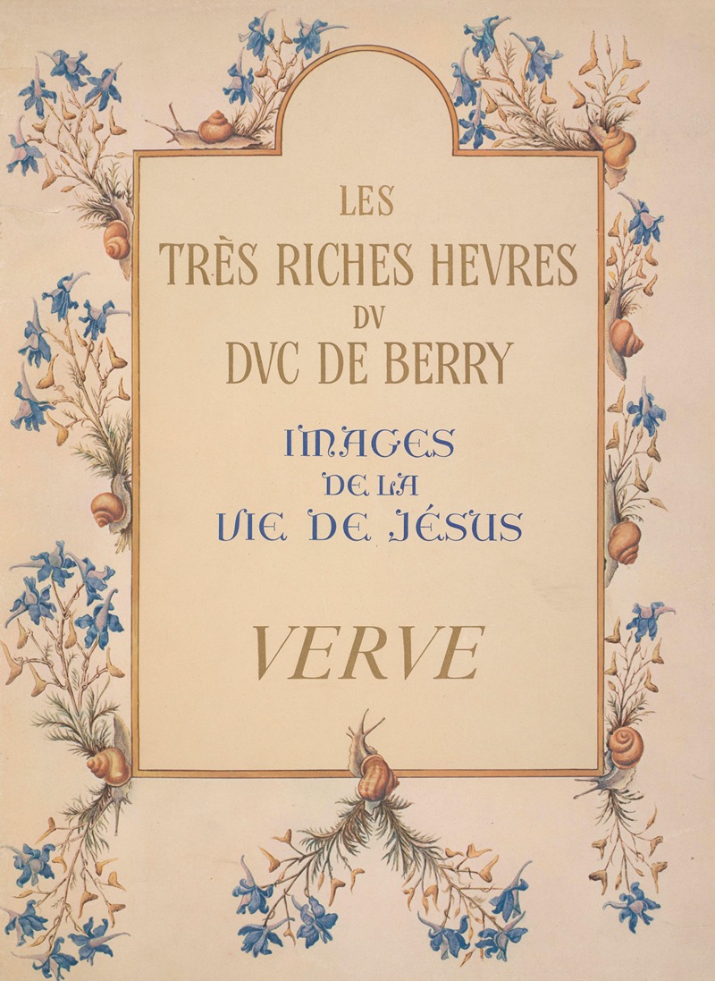 Henri Malo - Les très riches heures du duc de Berry Pl.01