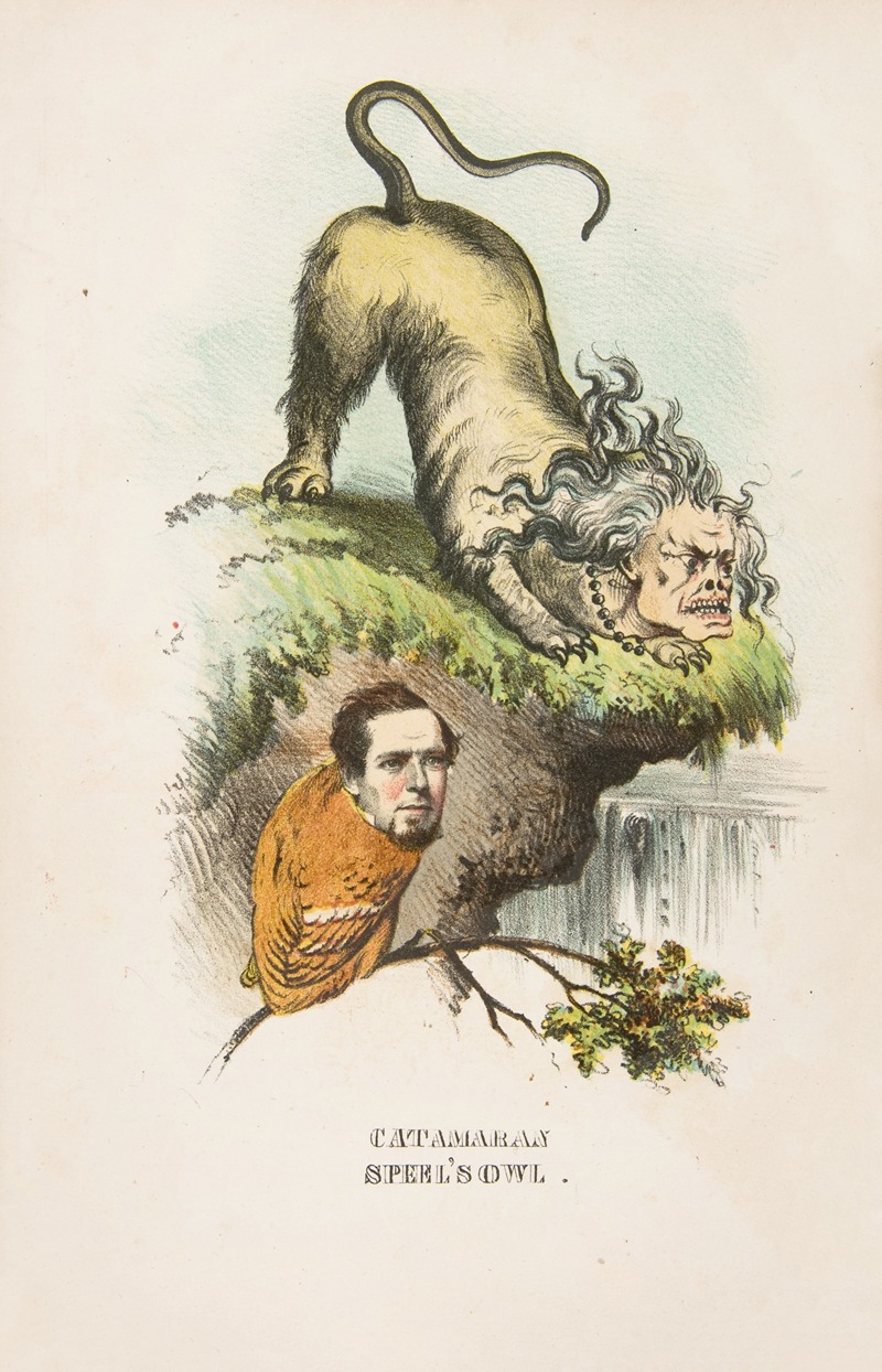 Henry Louis Stephens - Catamaran and Speel’s Owl (Charlotte Chushman and Joseph A. Speel)