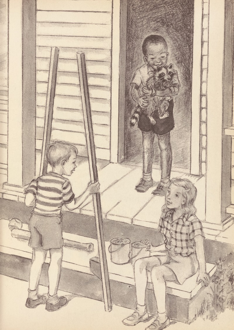 Inez Hogan - Nappy Has a New Friend Pl.13