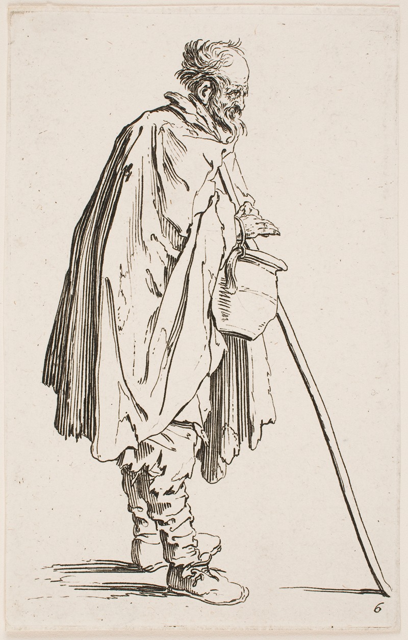 Jacques Callot - The Beggar with a Brazier