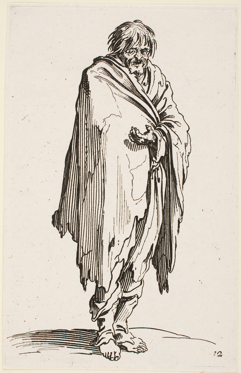 Jacques Callot - The Barefooted Beggar