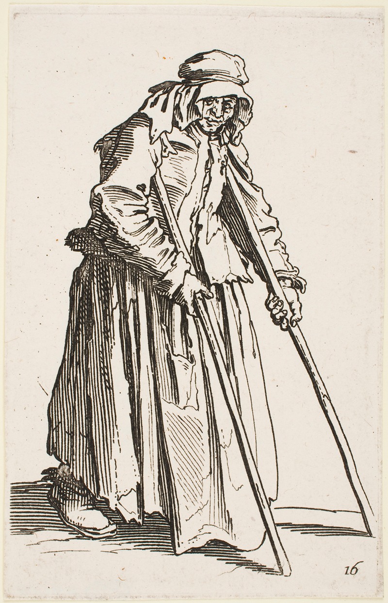 Jacques Callot - The Beggar on Crutches