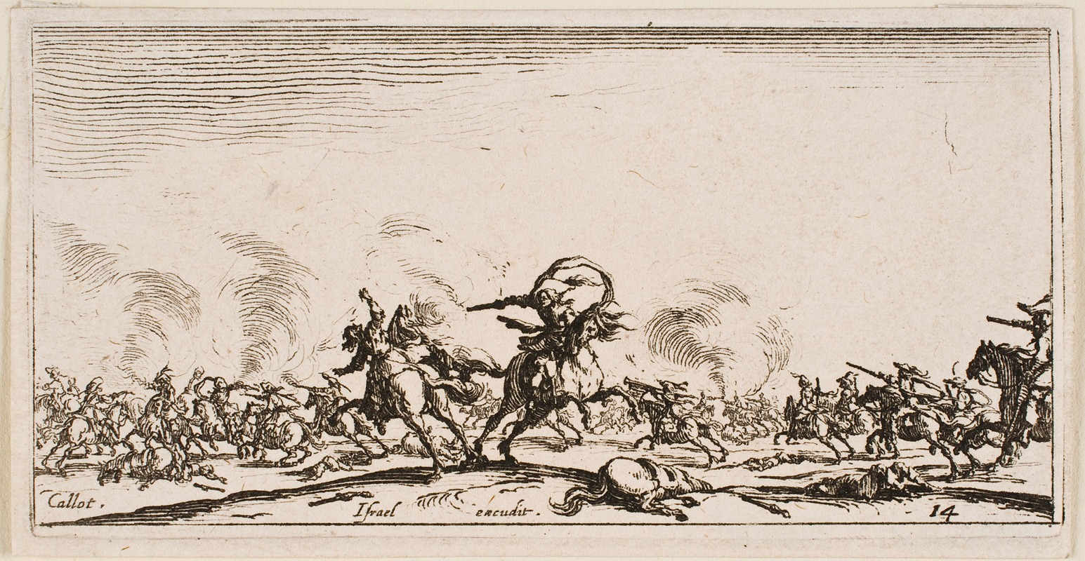 Jacques Callot - Battle with Pistols