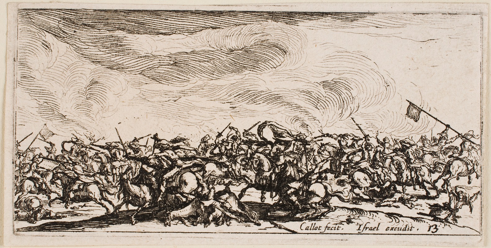 Jacques Callot - Battle with Swords