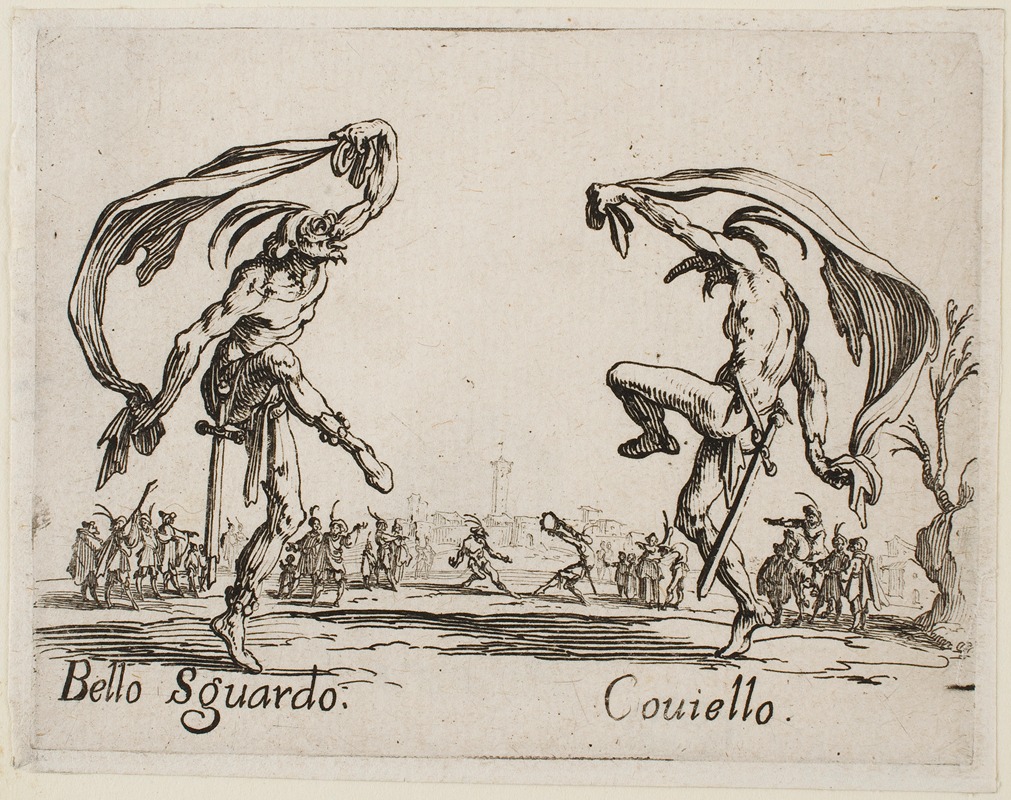 Jacques Callot - Bello Sguardo and Couiello
