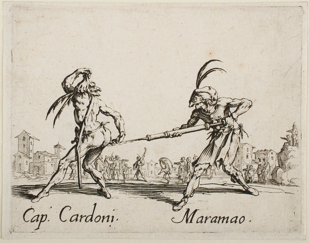 Jacques Callot - Cap. Cardoni and Maramao
