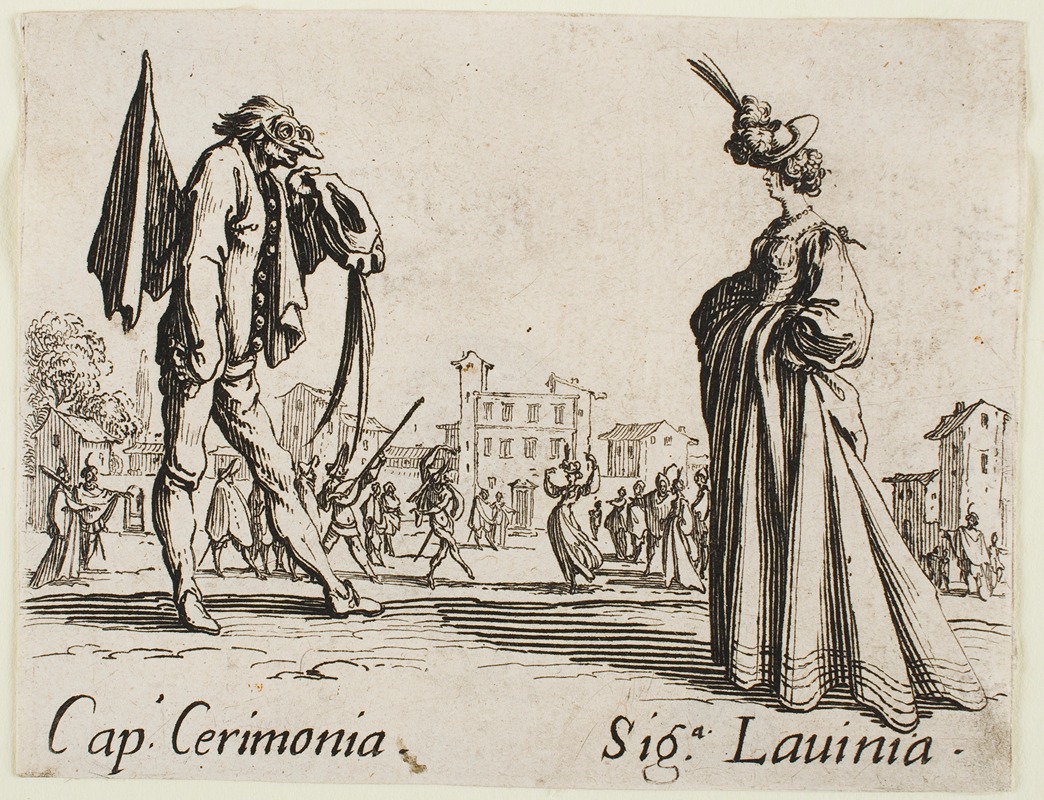 Jacques Callot - Cap. Cerimonia and Siga Lavinia