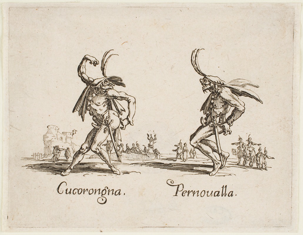 Jacques Callot - Cucorongna and Pernoualla