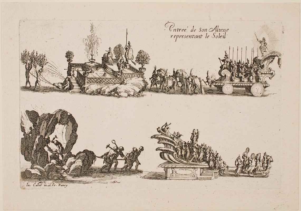 Jacques Callot - Entrance of Duke Charles IV