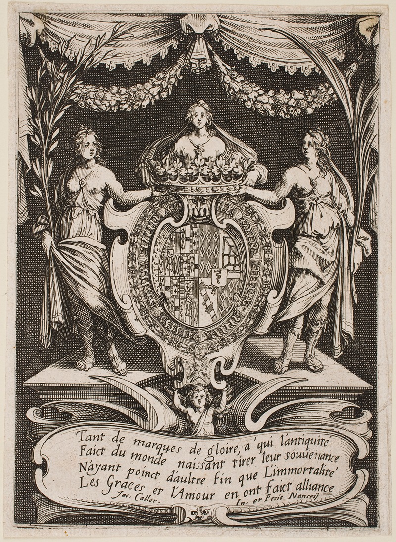 Jacques Callot - Frontispiece to ‘The Tournament’