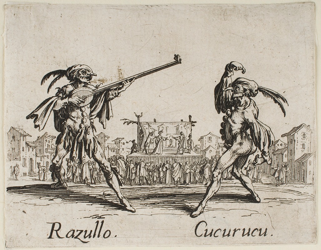 Jacques Callot - Razullo and Cucurucu