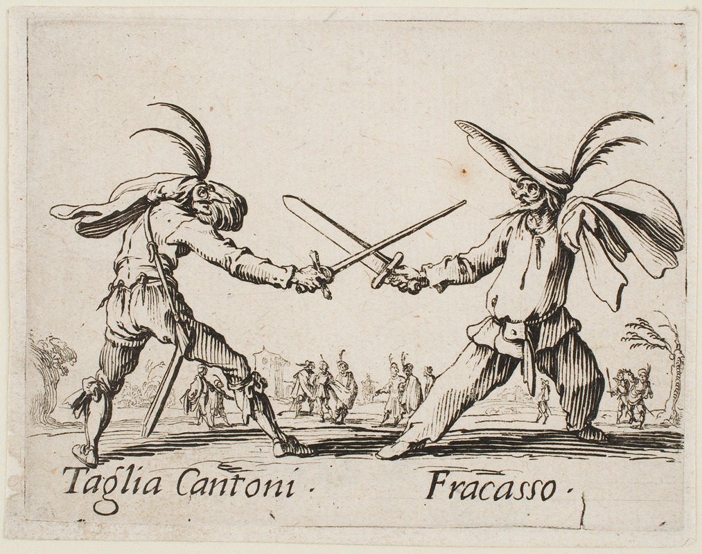 Jacques Callot - Taglia Cantoni and Fracasso