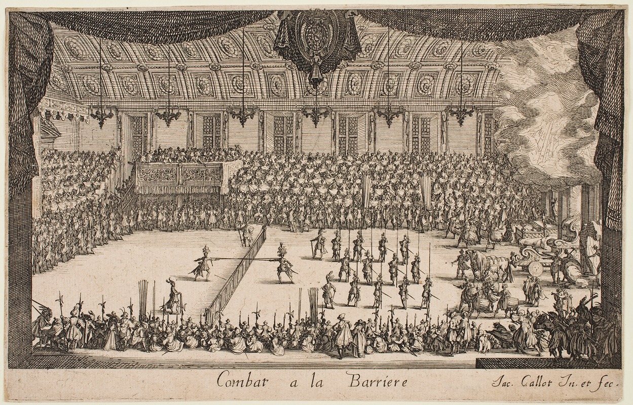 Jacques Callot - The Battle