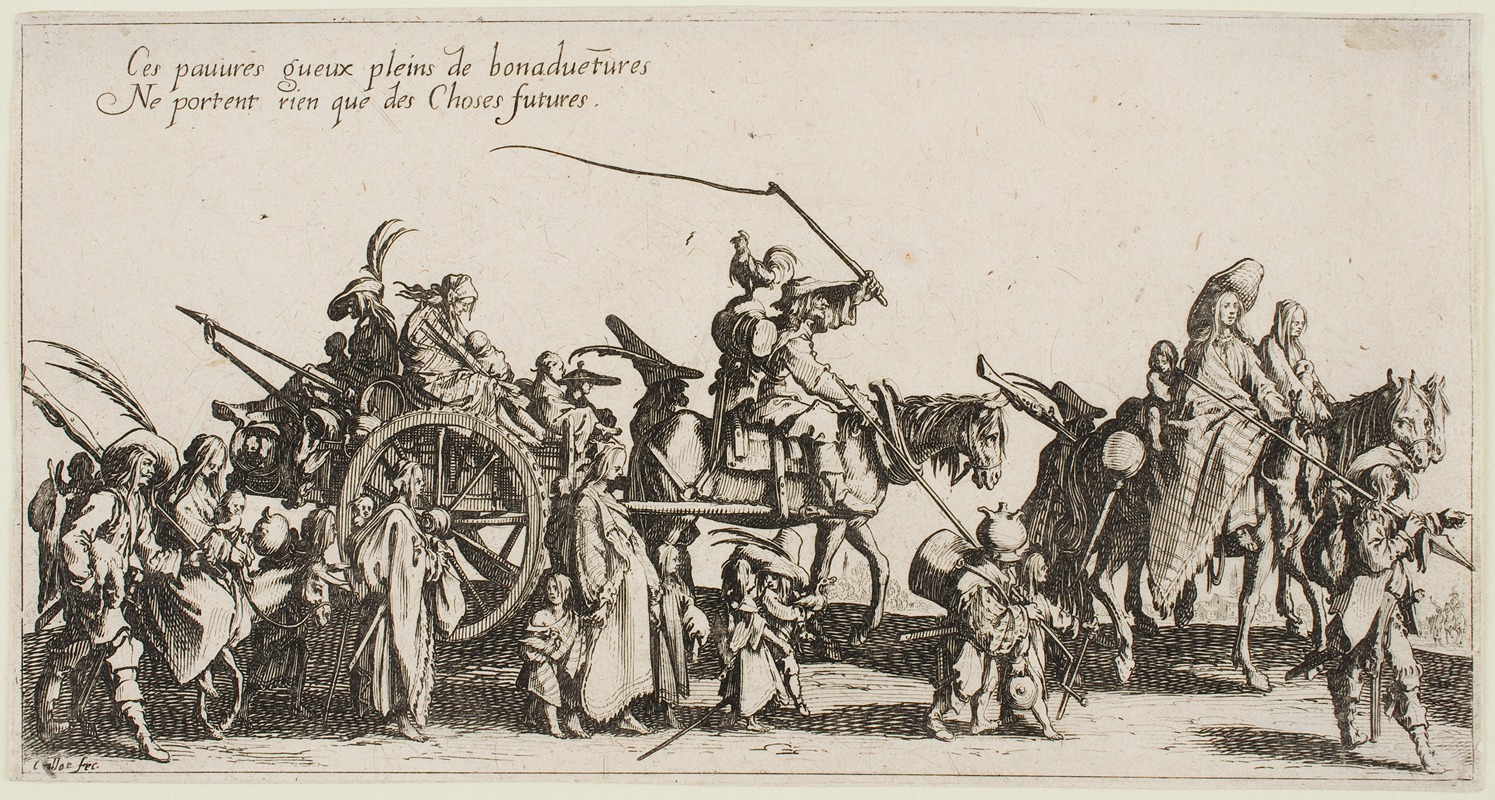 Jacques Callot - The Gypsies; The Departure