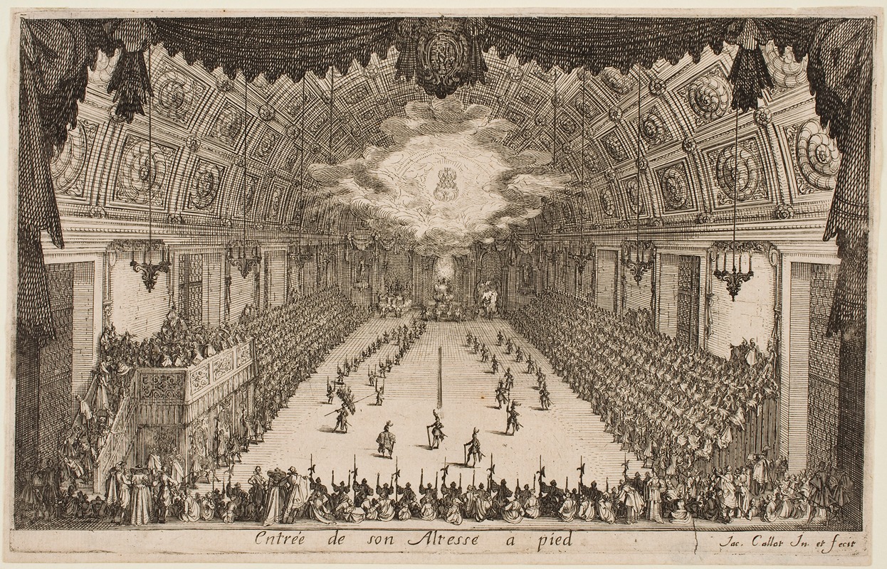 Jacques Callot - The March on Foot