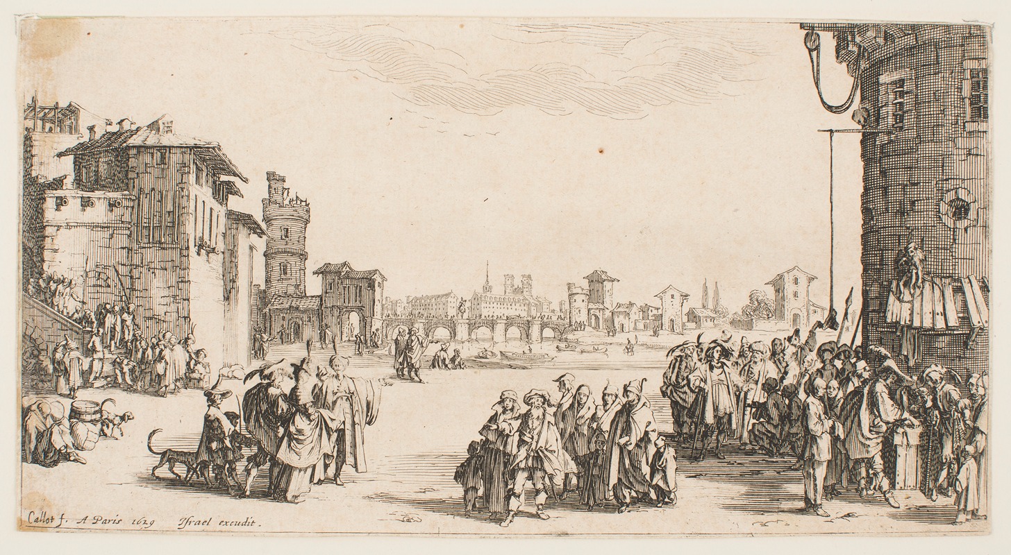 Jacques Callot - The Slave Market