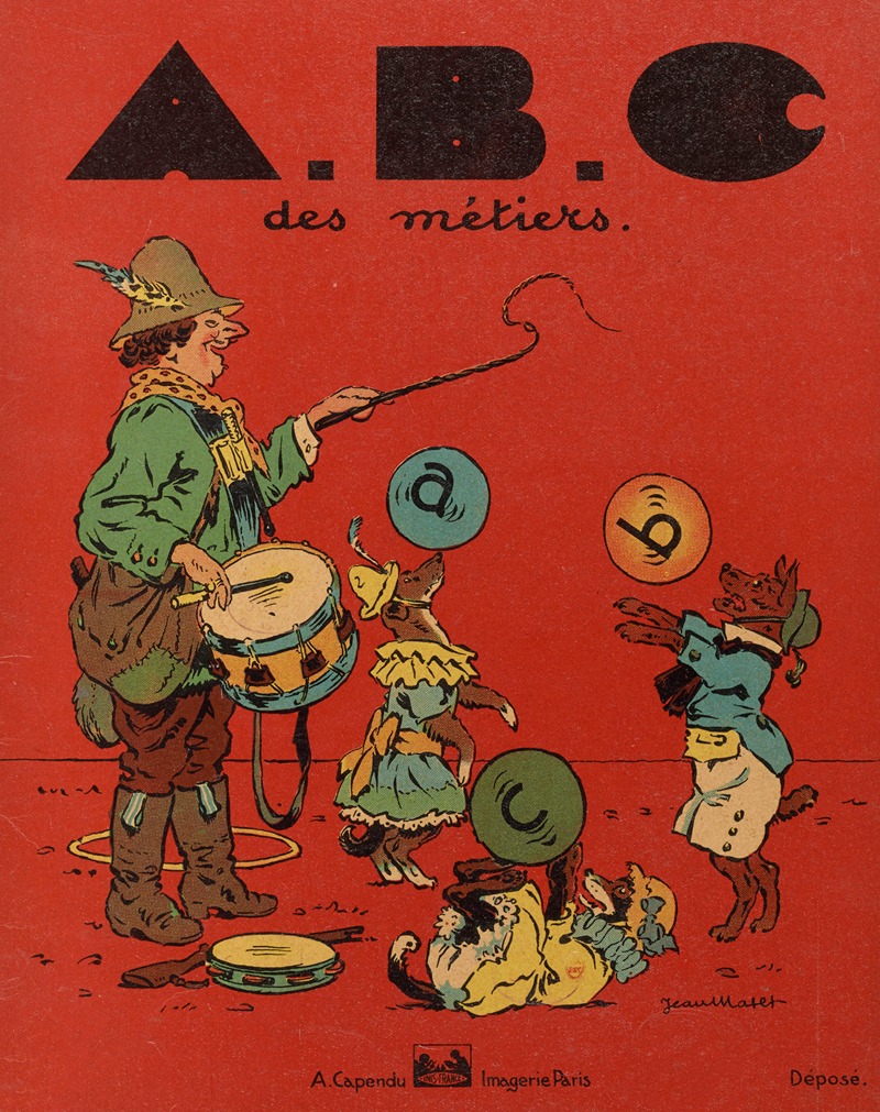 Jean François Matet - A.B.C. des métiers – abécédaire Pl.01