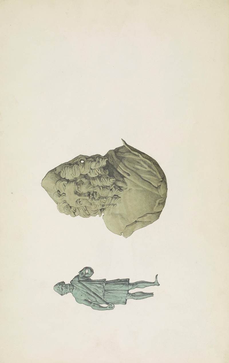 Jean-Baptiste Muret - Monuments antiques dessinés Pl.001