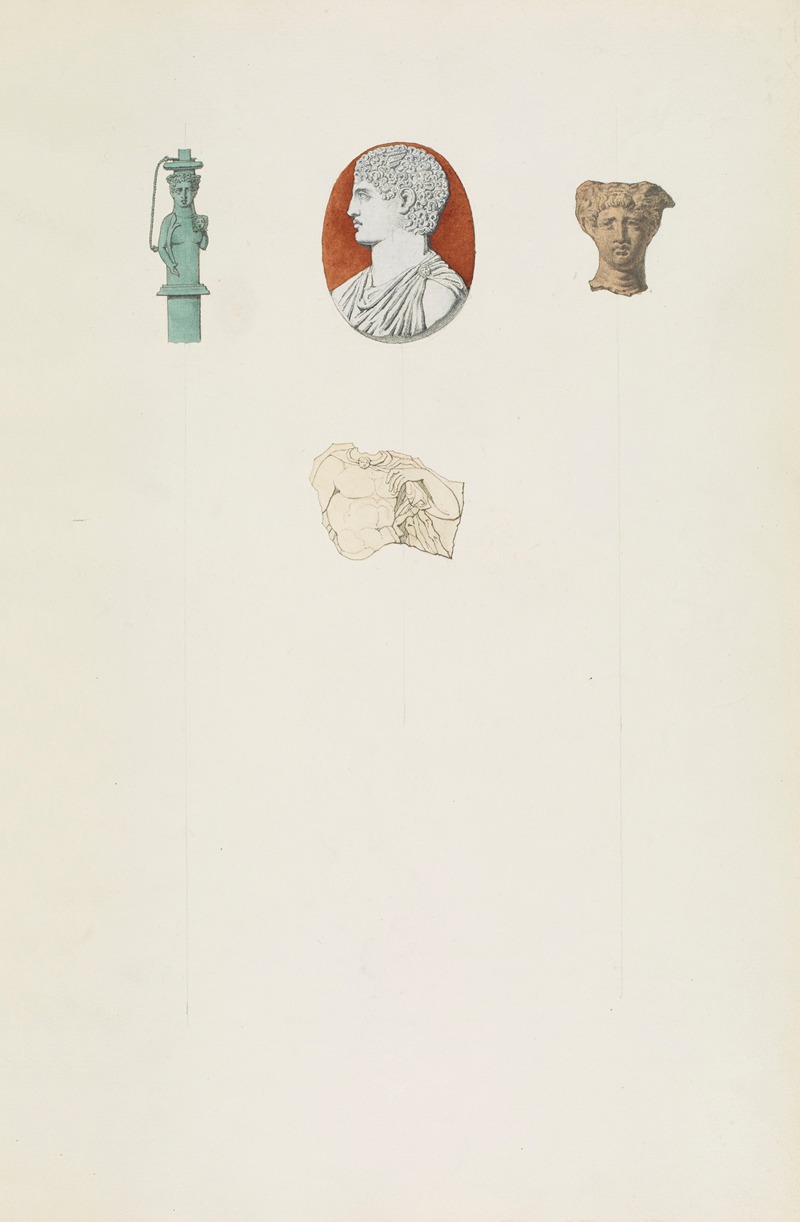 Jean-Baptiste Muret - Monuments antiques dessinés Pl.032