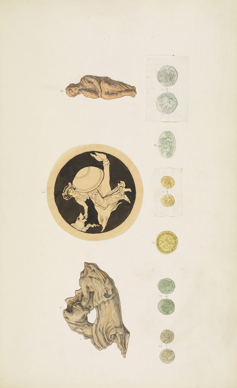 Jean-Baptiste Muret - Monuments antiques dessinés Pl.051
