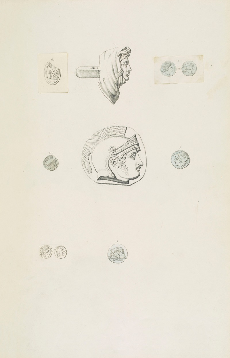 Jean-Baptiste Muret - Monuments antiques dessinés Pl.065