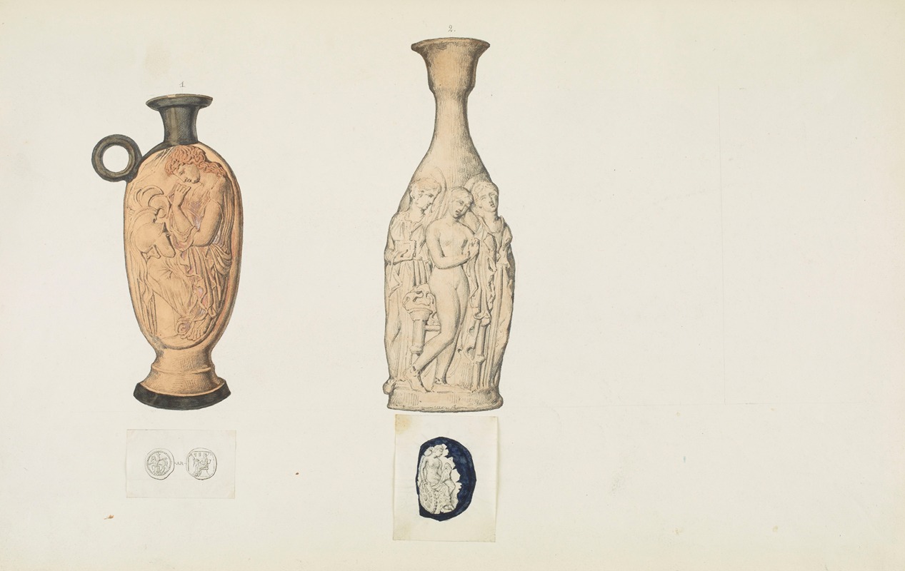 Jean-Baptiste Muret - Monuments antiques dessinés Pl.066
