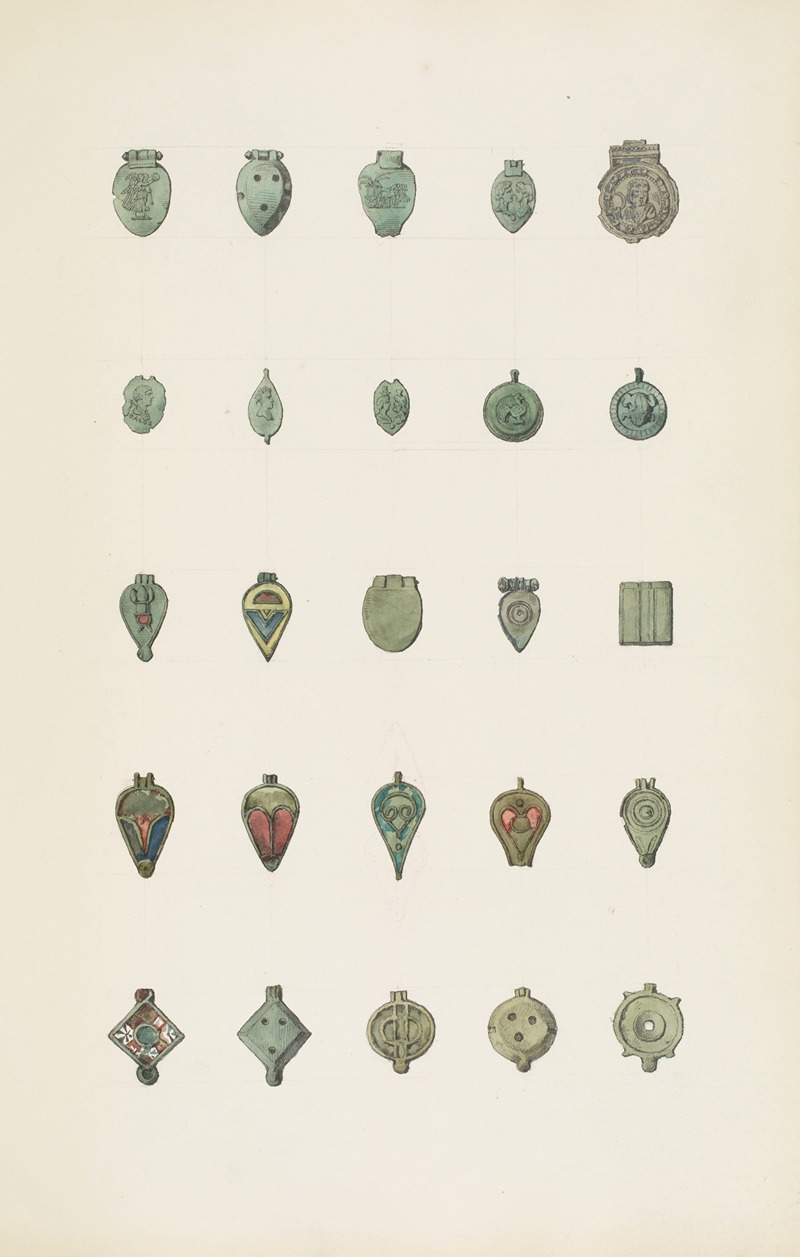 Jean-Baptiste Muret - Monuments antiques dessinés Pl.111