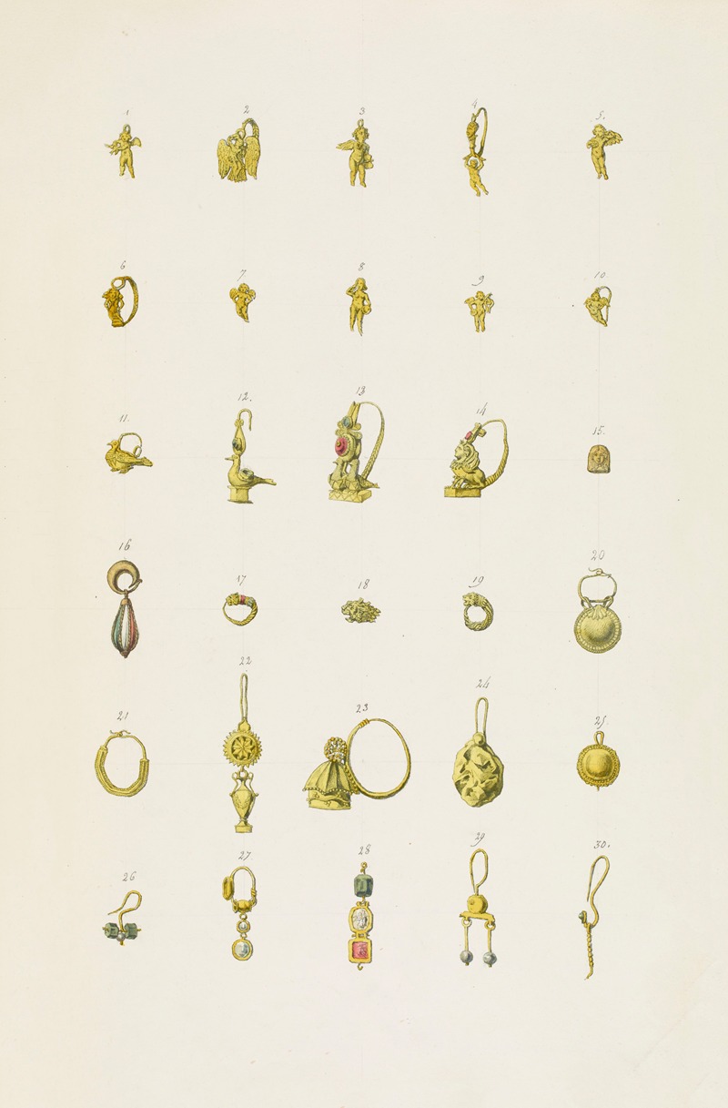 Jean-Baptiste Muret - Monuments antiques dessinés Pl.127