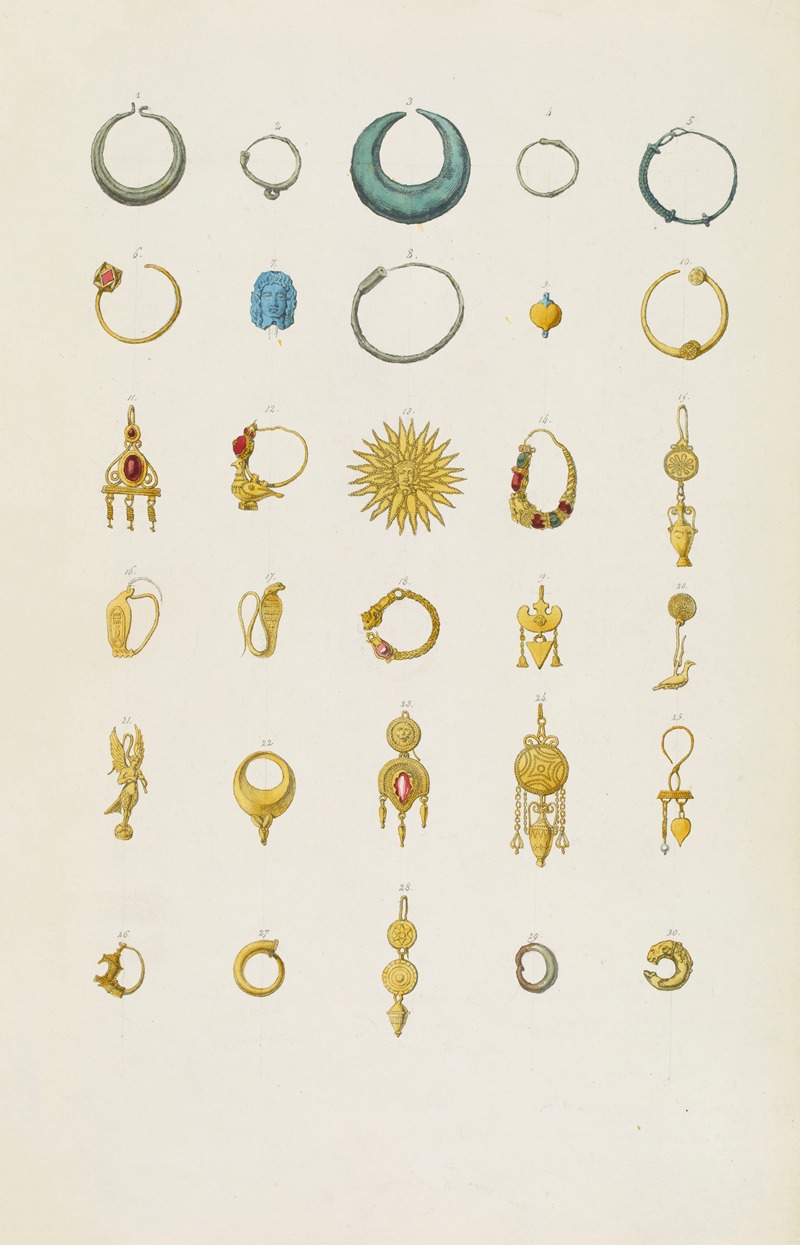 Jean-Baptiste Muret - Monuments antiques dessinés Pl.128