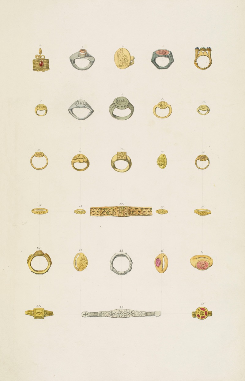 Jean-Baptiste Muret - Monuments antiques dessinés Pl.131