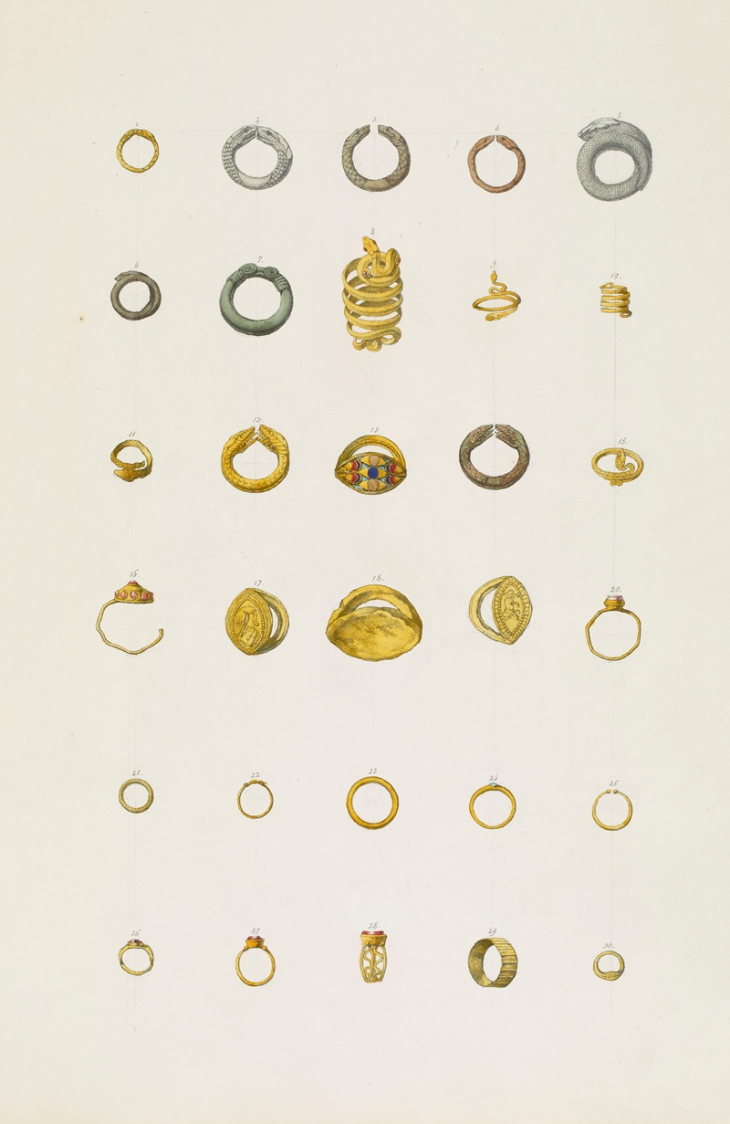 Jean-Baptiste Muret - Monuments antiques dessinés Pl.133