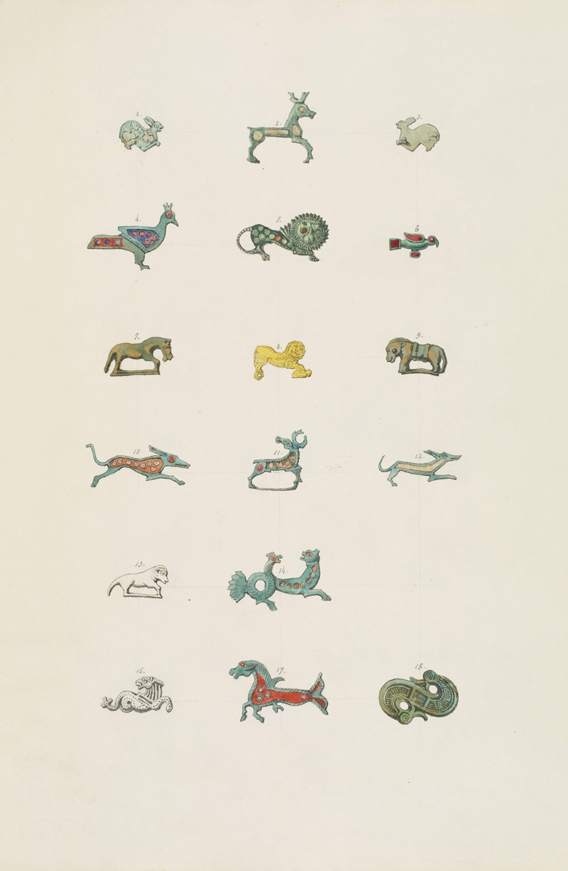 Jean-Baptiste Muret - Monuments antiques dessinés Pl.137