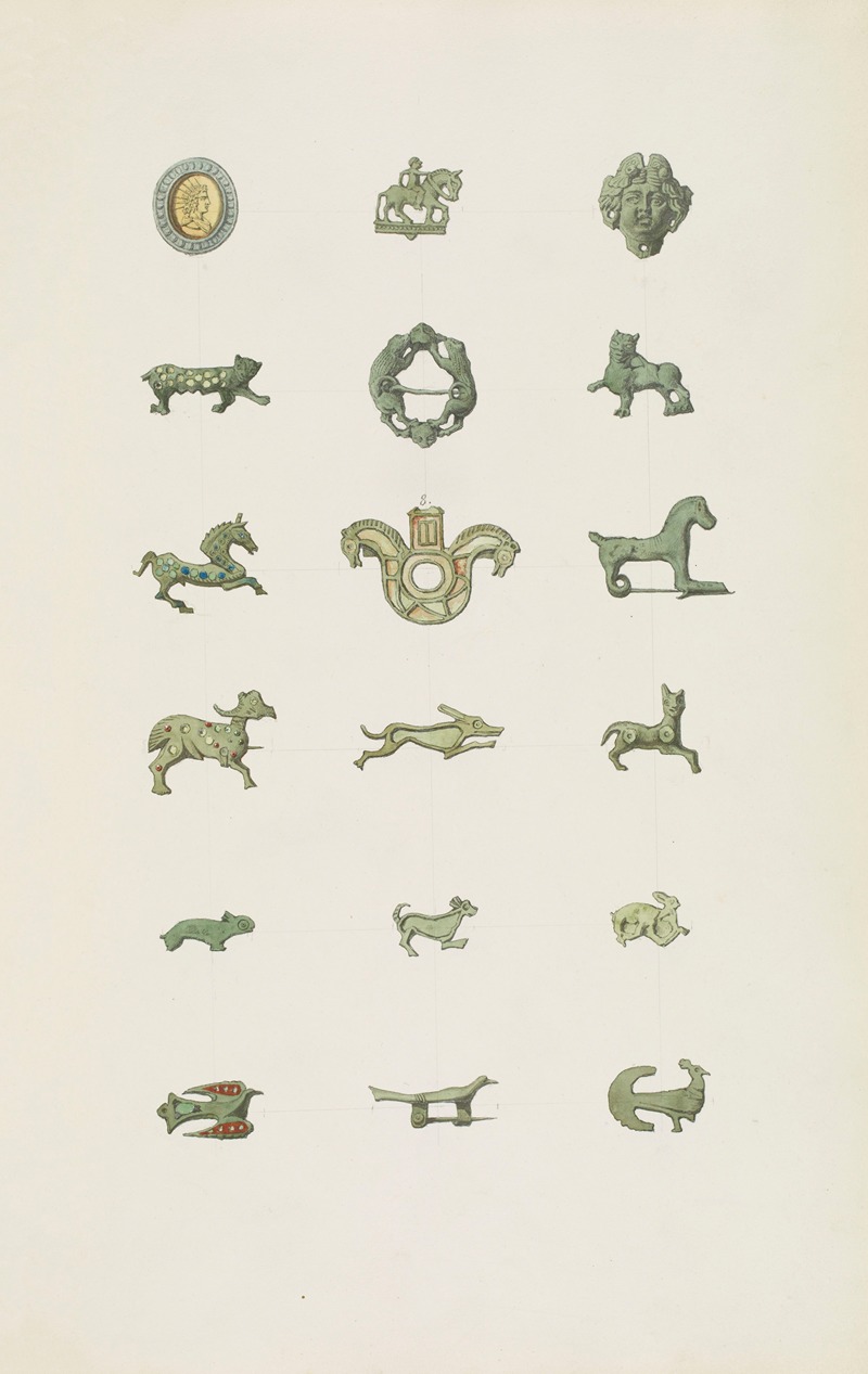 Jean-Baptiste Muret - Monuments antiques dessinés Pl.139