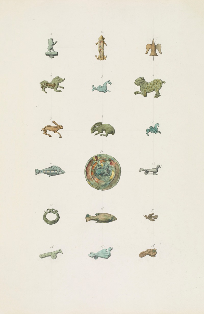 Jean-Baptiste Muret - Monuments antiques dessinés Pl.141