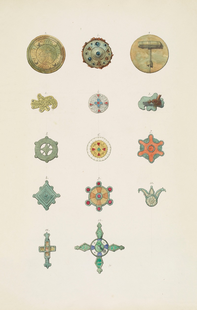 Jean-Baptiste Muret - Monuments antiques dessinés Pl.144