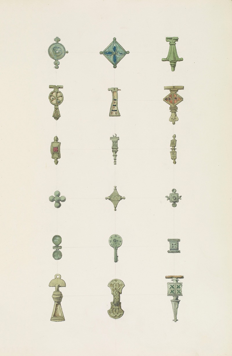 Jean-Baptiste Muret - Monuments antiques dessinés Pl.147