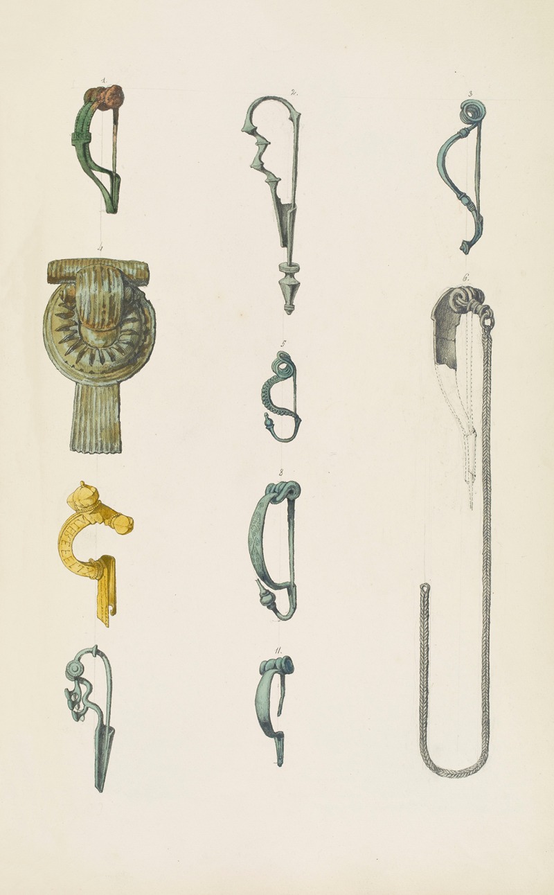 Jean-Baptiste Muret - Monuments antiques dessinés Pl.151