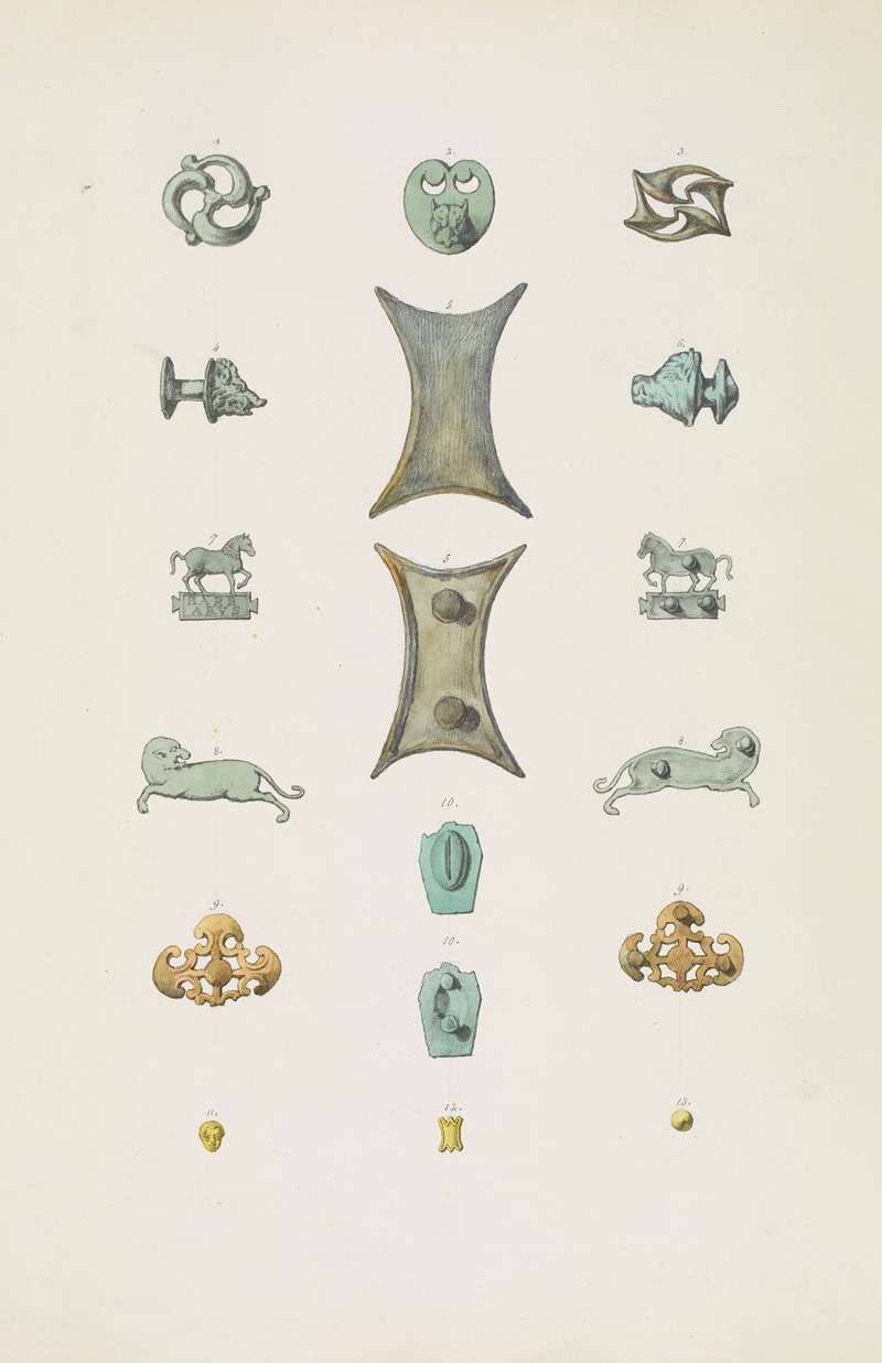 Jean-Baptiste Muret - Monuments antiques dessinés Pl.155