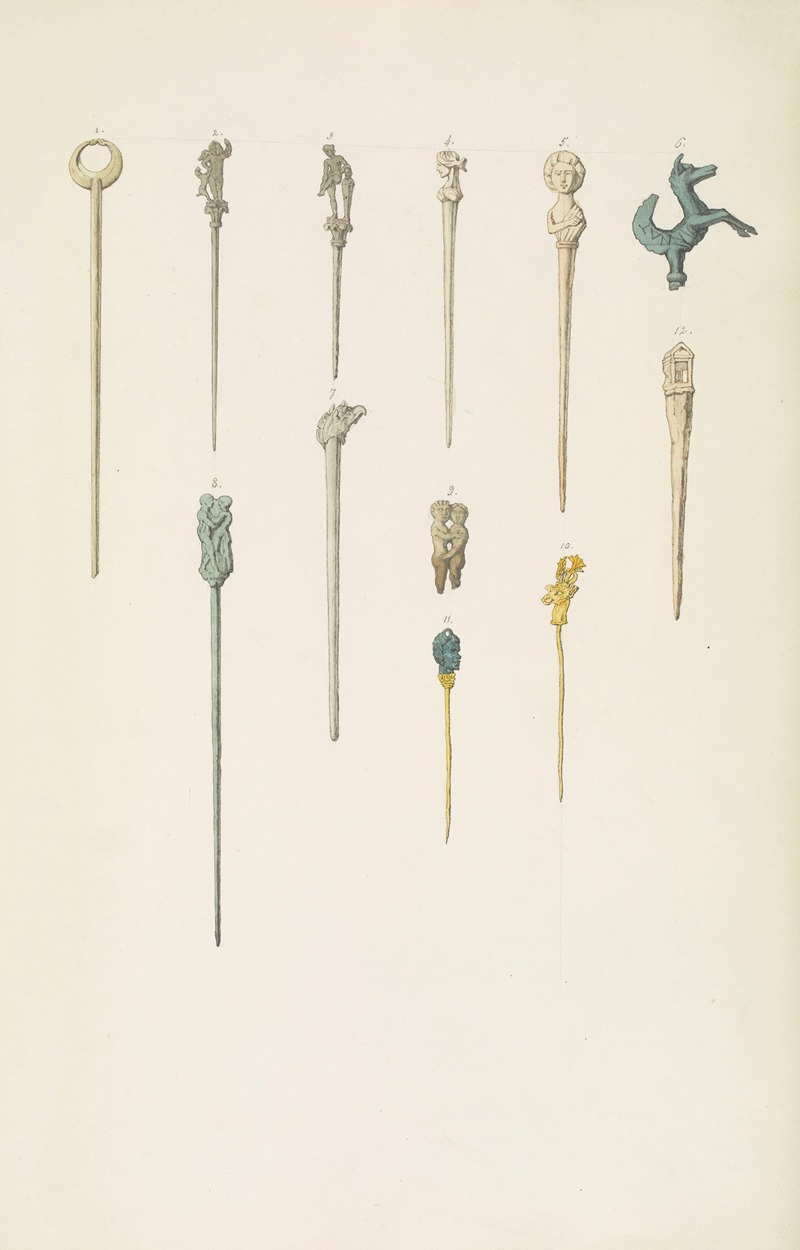Jean-Baptiste Muret - Monuments antiques dessinés Pl.162