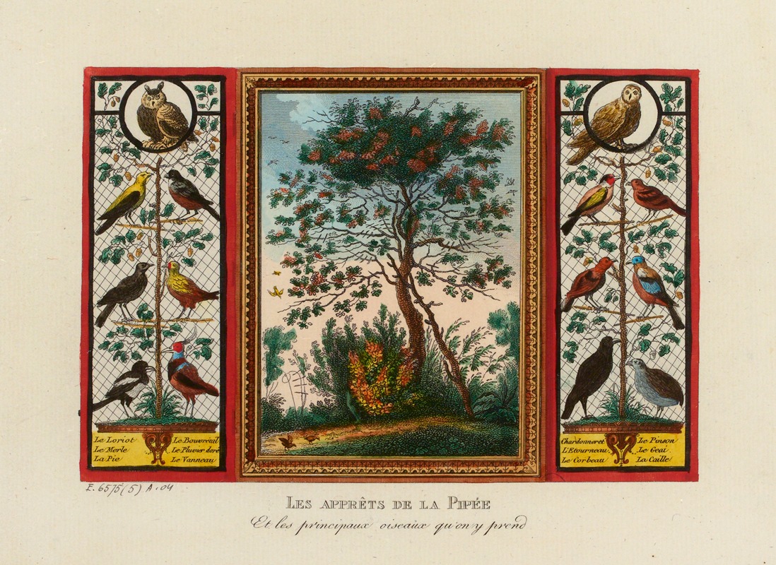 Jean Démosthène Dugourc - Les Apprêts de la Pipée