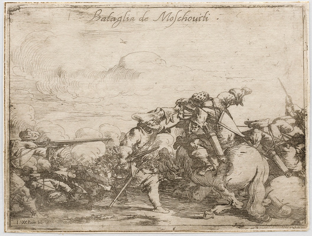 Johann Wilhelm Baur - Battle of Moscow