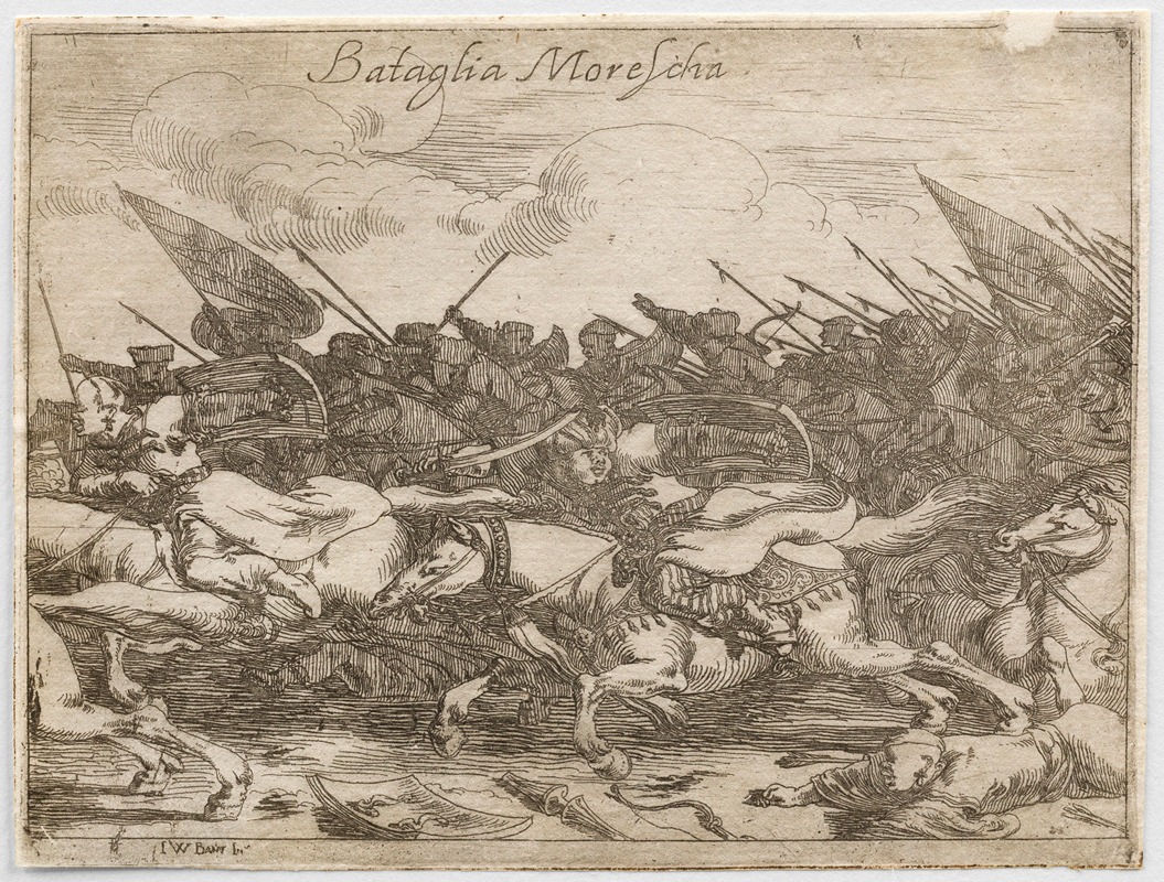 Johann Wilhelm Baur - Battle of the Moors
