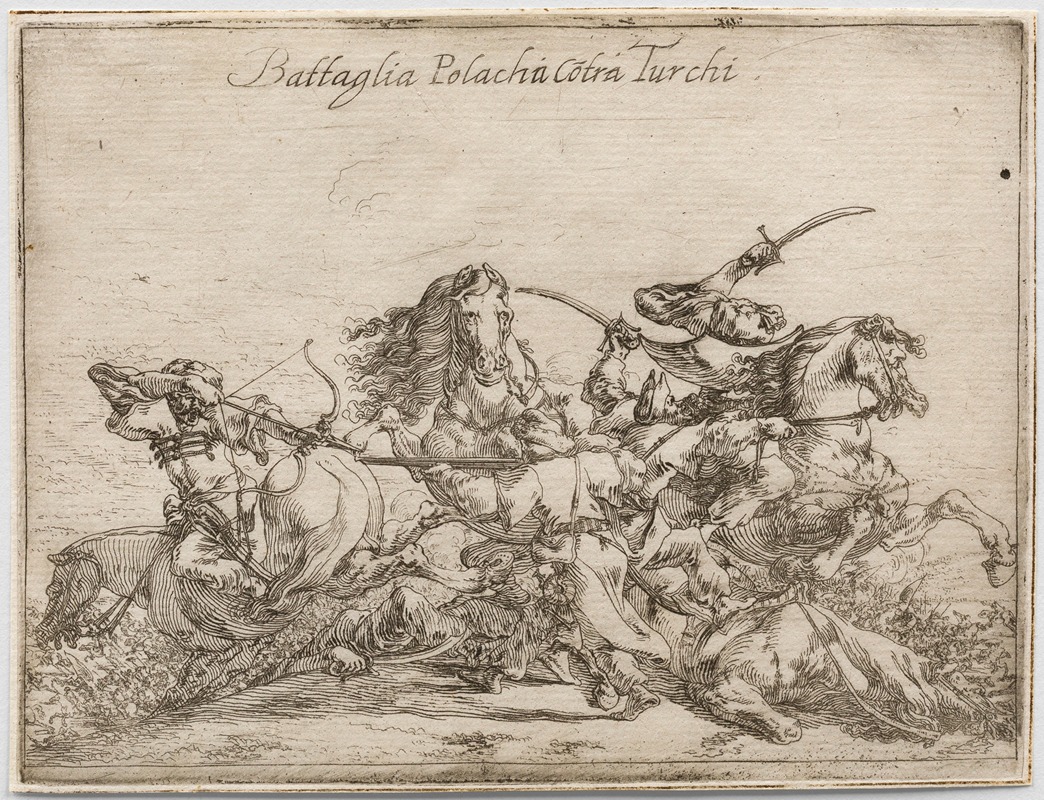 Johann Wilhelm Baur - Battle of the Poles against the Turks