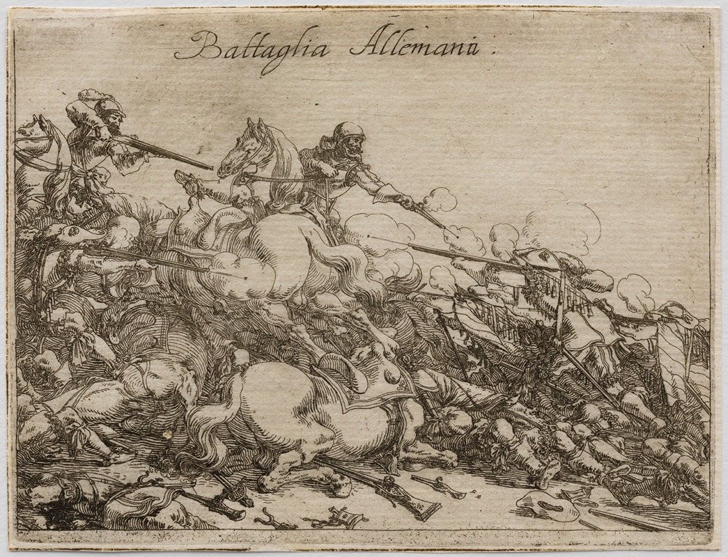 Johann Wilhelm Baur - German Battle