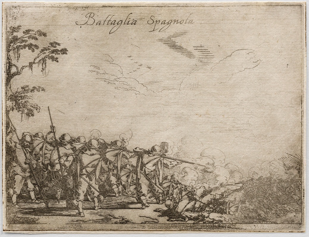 Johann Wilhelm Baur - Spanish Battle