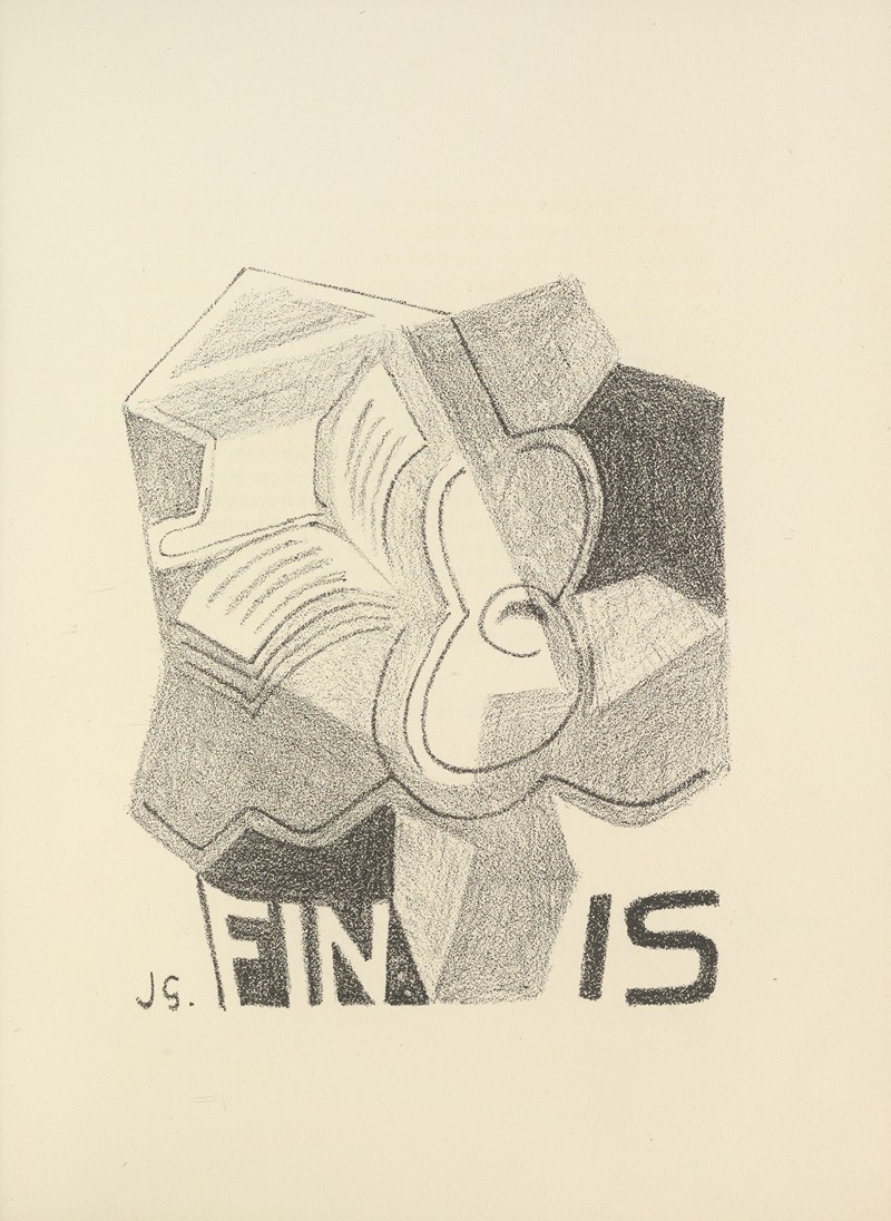 Juan Gris - As a wife has a cow Pl.4
