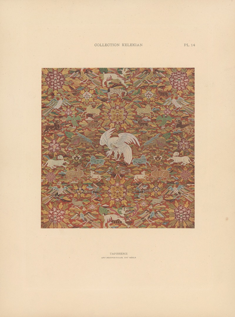 Jules Guiffrey - La collection Kelekian; Étoffes & tapis d’Orient & de Venise Pl.014