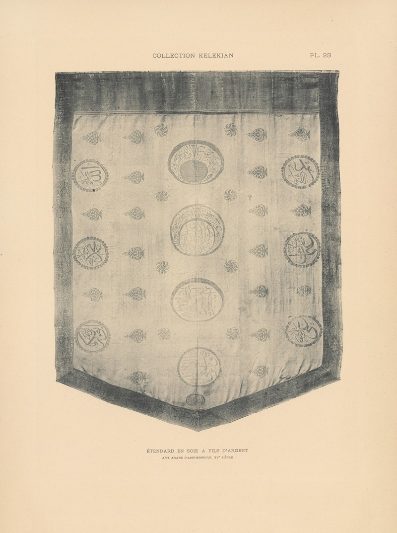 Jules Guiffrey - La collection Kelekian; Étoffes & tapis d’Orient & de Venise Pl.023