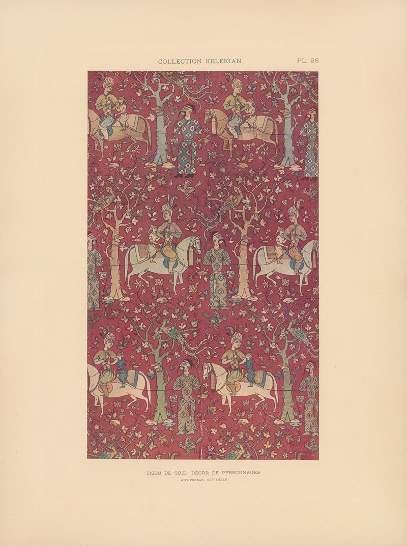 Jules Guiffrey - La collection Kelekian; Étoffes & tapis d’Orient & de Venise Pl.026